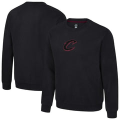 Cleveland Cavaliers Stadium Essentials Unisex Club Level Chenille Sweatshirt Black