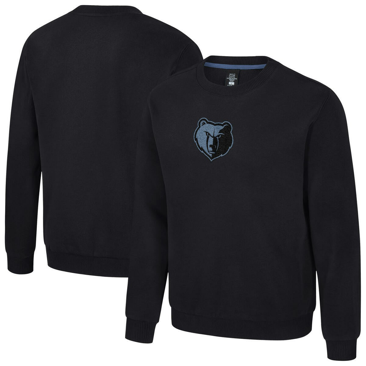 Memphis Grizzlies Stadium Essentials Unisex Club Level Chenille Sweatshirt Black