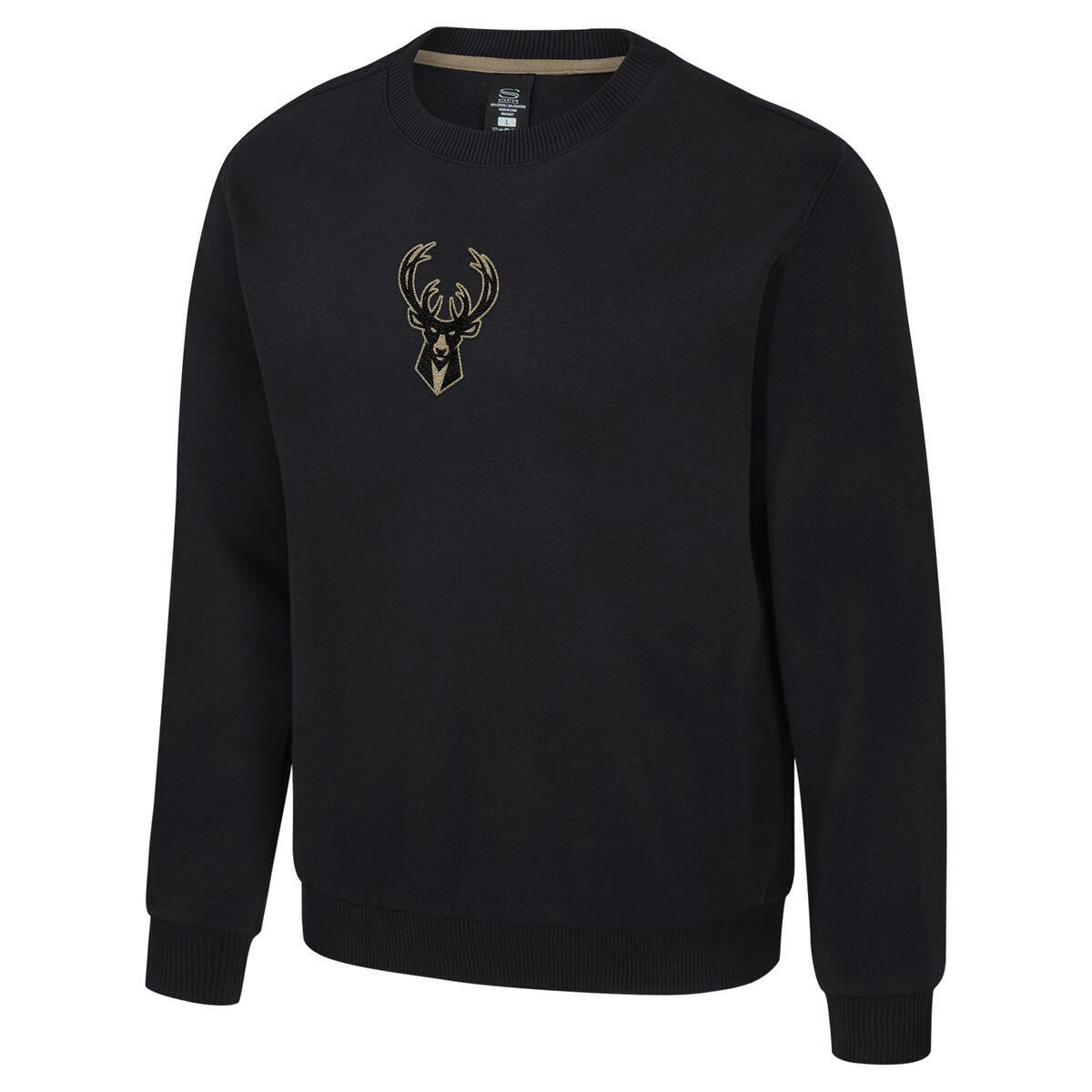 Milwaukee Bucks Stadium Essentials Unisex Club Level Chenille Sweatshirt Black