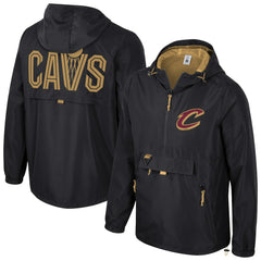Cleveland Cavaliers Stadium Essentials Unisex Compete Quarter-Zip Hoodie Jacket Black
