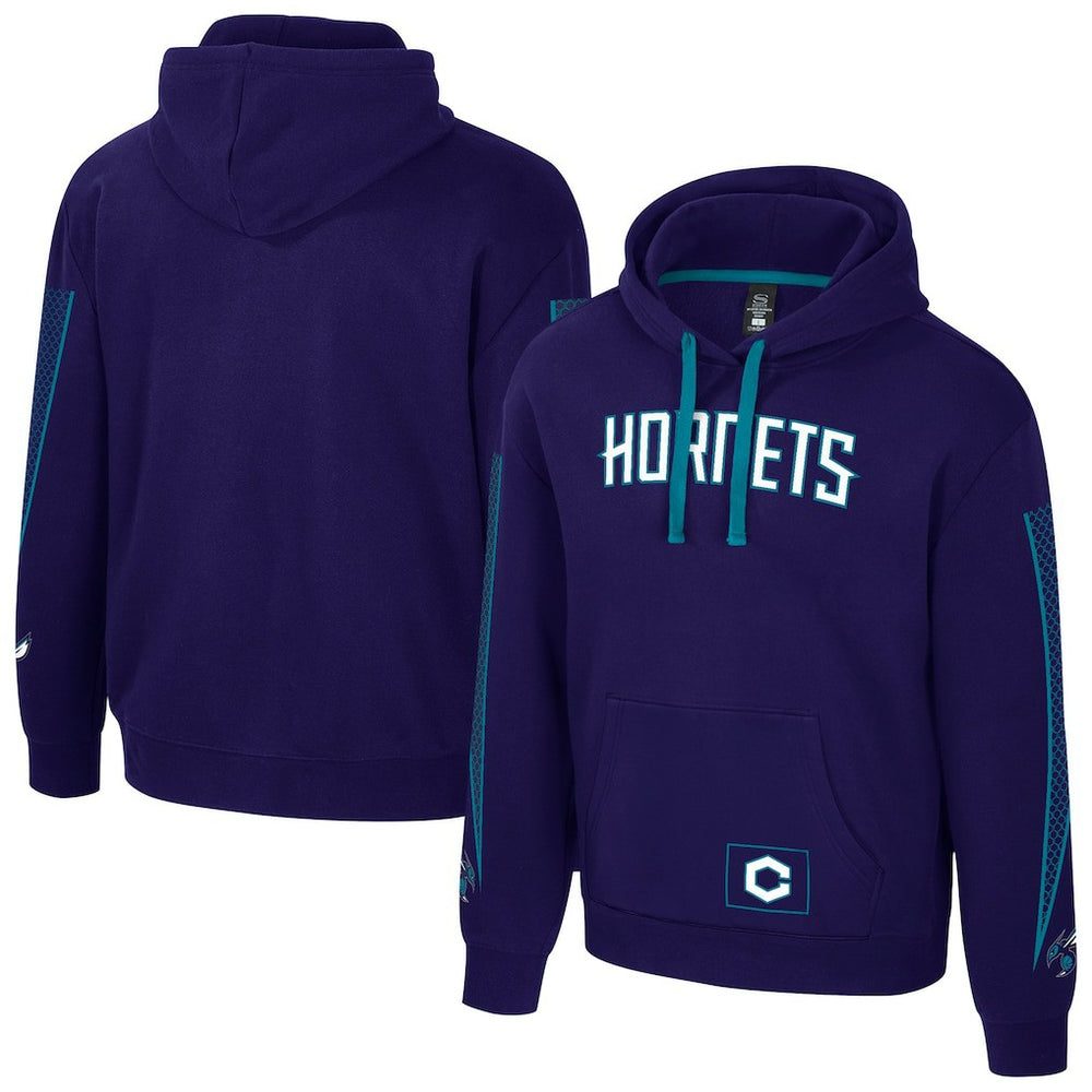 Charlotte Hornets Stadium Essentials Unisex City Star Hoodie Purple