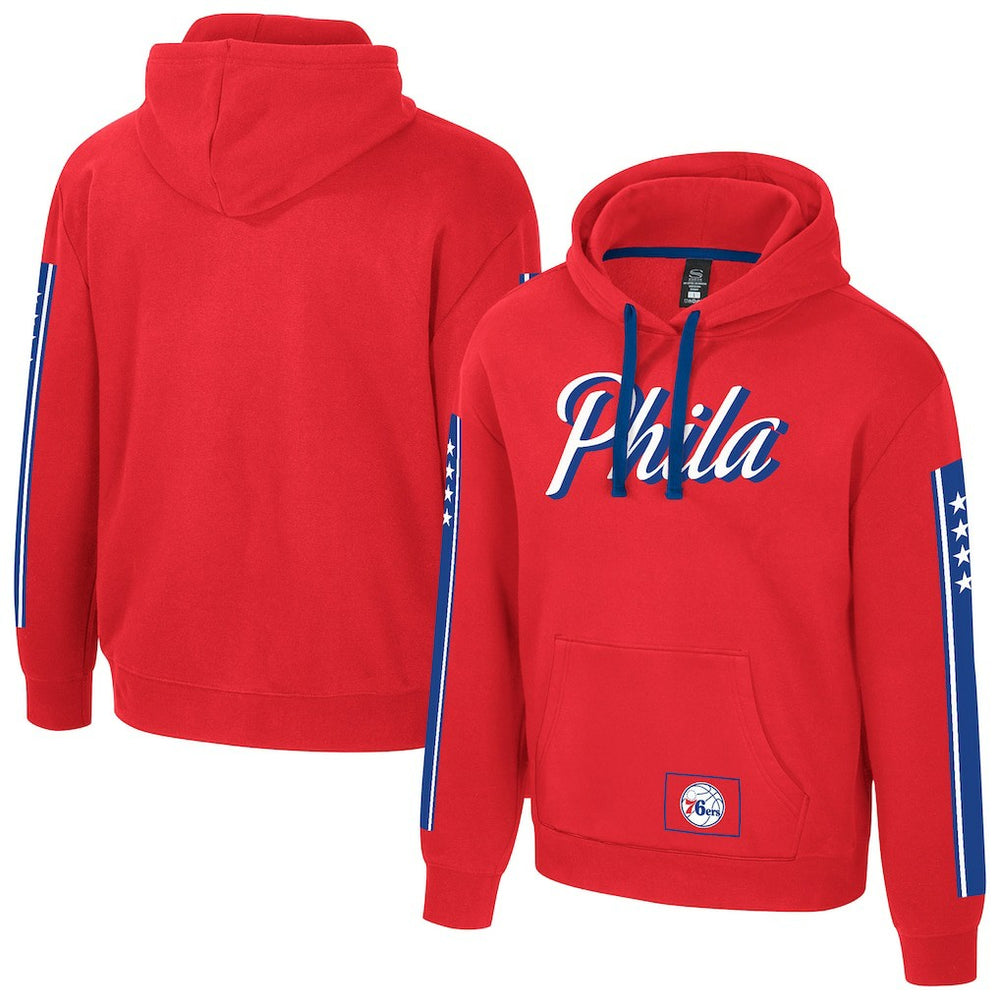 Philadelphia 76ers Stadium Essentials Unisex City Star Hoodie Red
