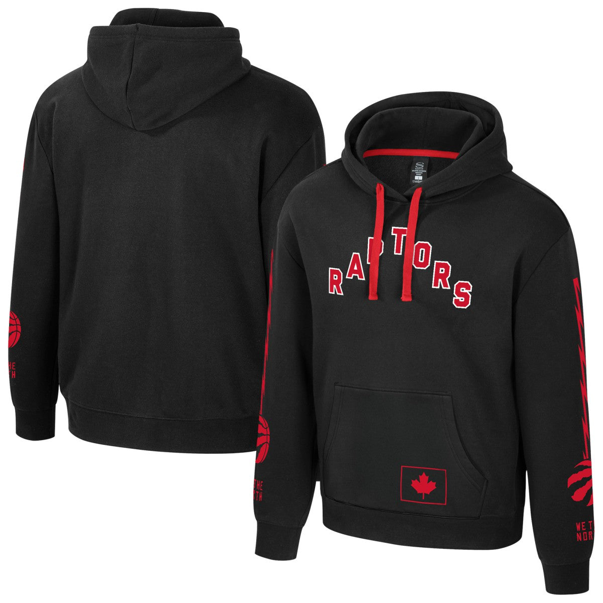 Toronto Raptors Stadium Essentials Unisex City Star Hoodie Black