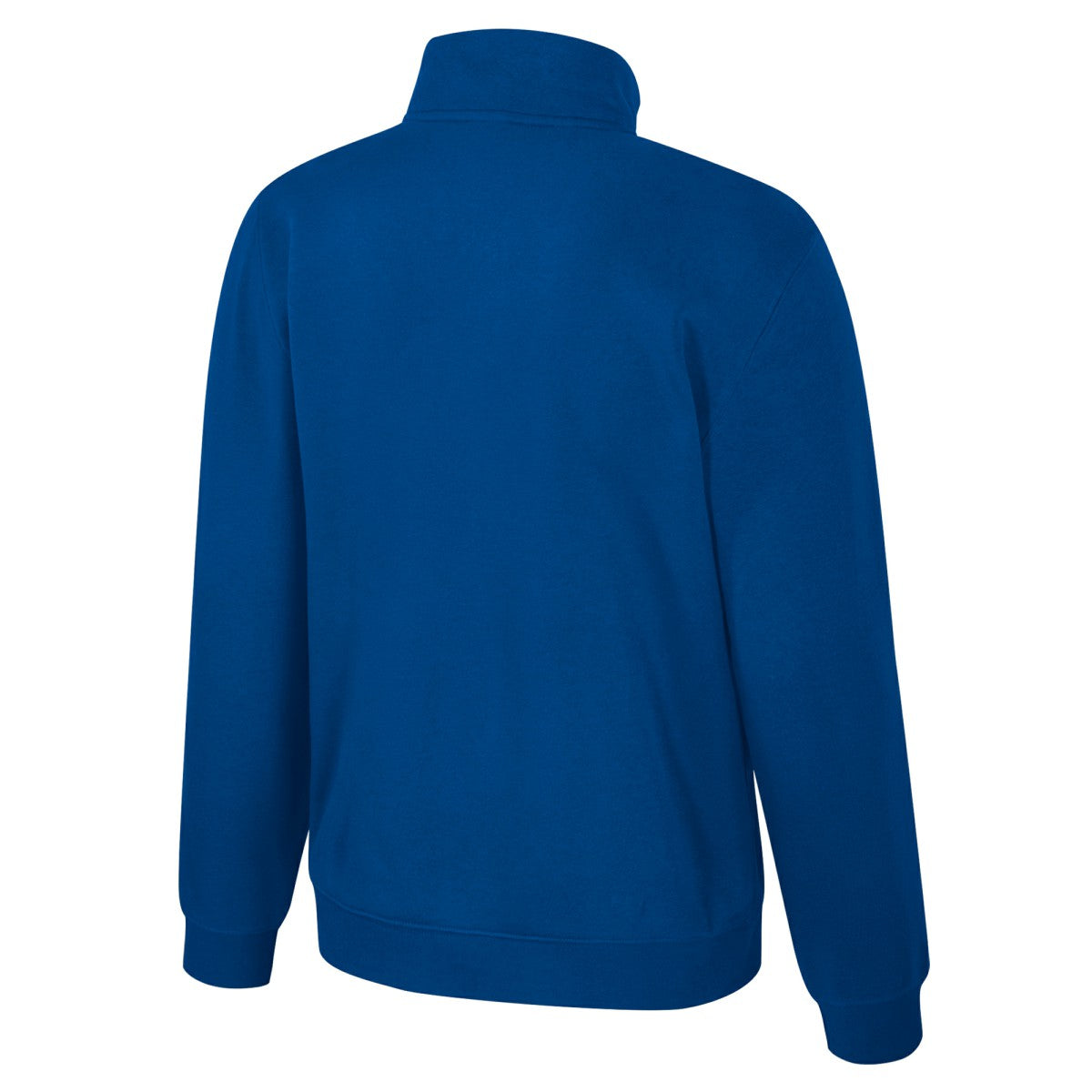New York Knicks Stadium Essentials Unisex Varsity Trainer Quarter-Zip Pullover Blue