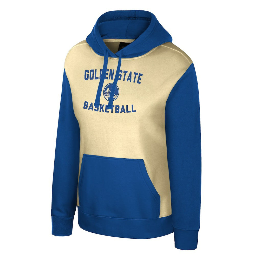 Golden State Warriors Stadium Essentials Women's Rafters Road Trip Hoodie Cream