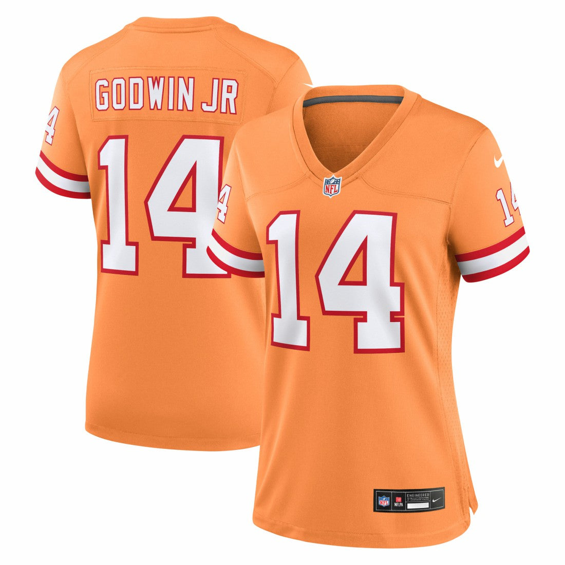 Chris Godwin Jr. Tampa Bay Buccaneers Women's Alternate Game Player Jersey Orange