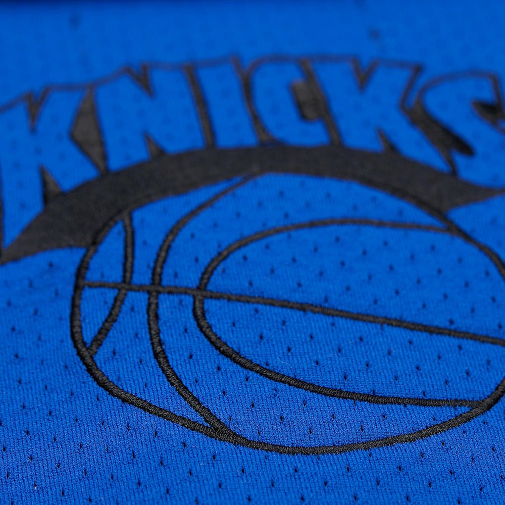 New York Knicks x Purple Brand Button-Up Shooting Shirt Navy