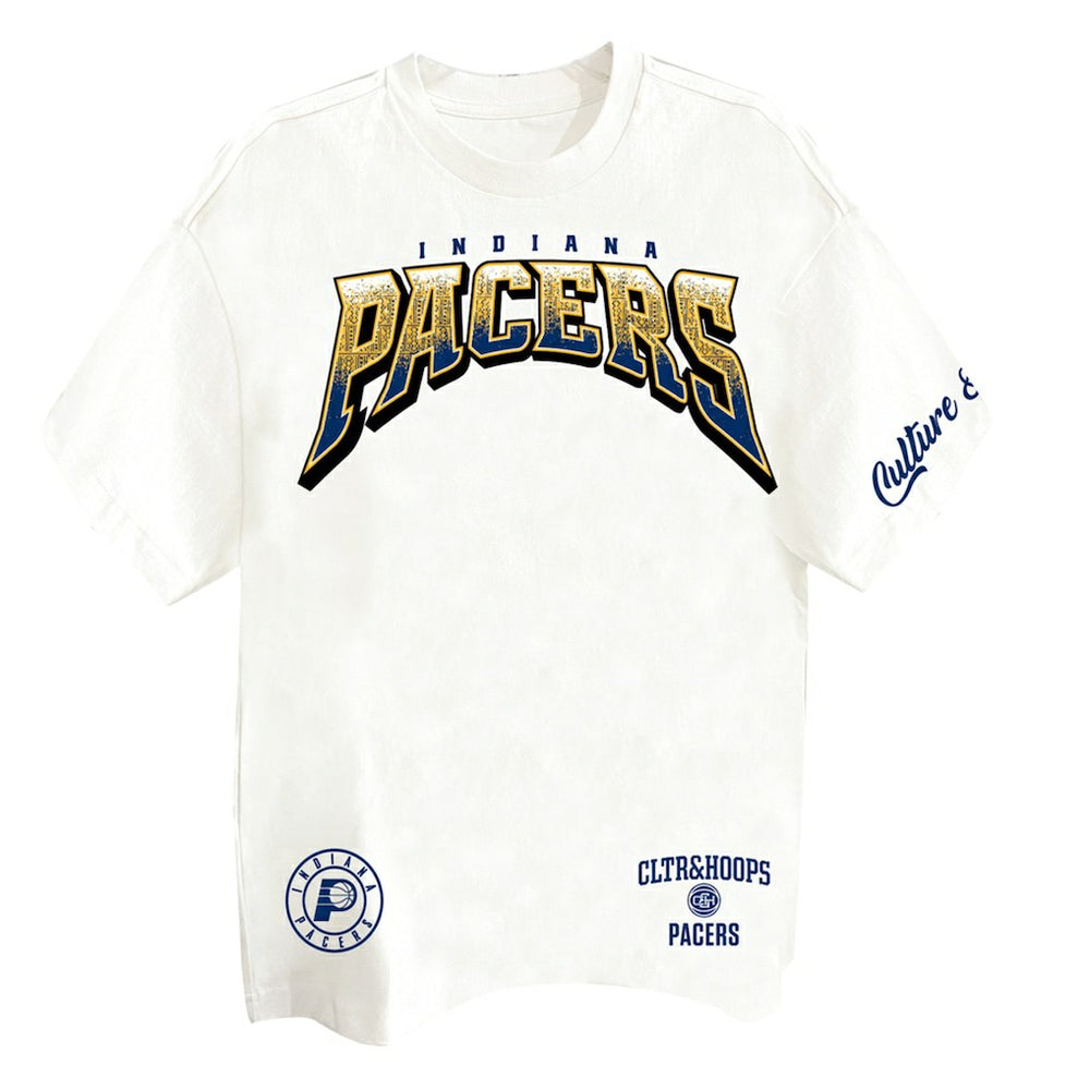Indiana Pacers Two Hype Drip & Dime Collection Premium T-Shirt Off White