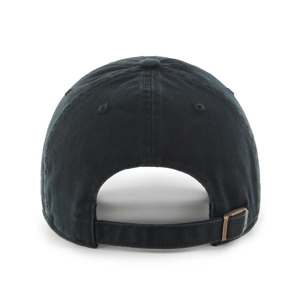 Indiana Pacers '47 Primary Logo Clean Up Adjustable Hat Black