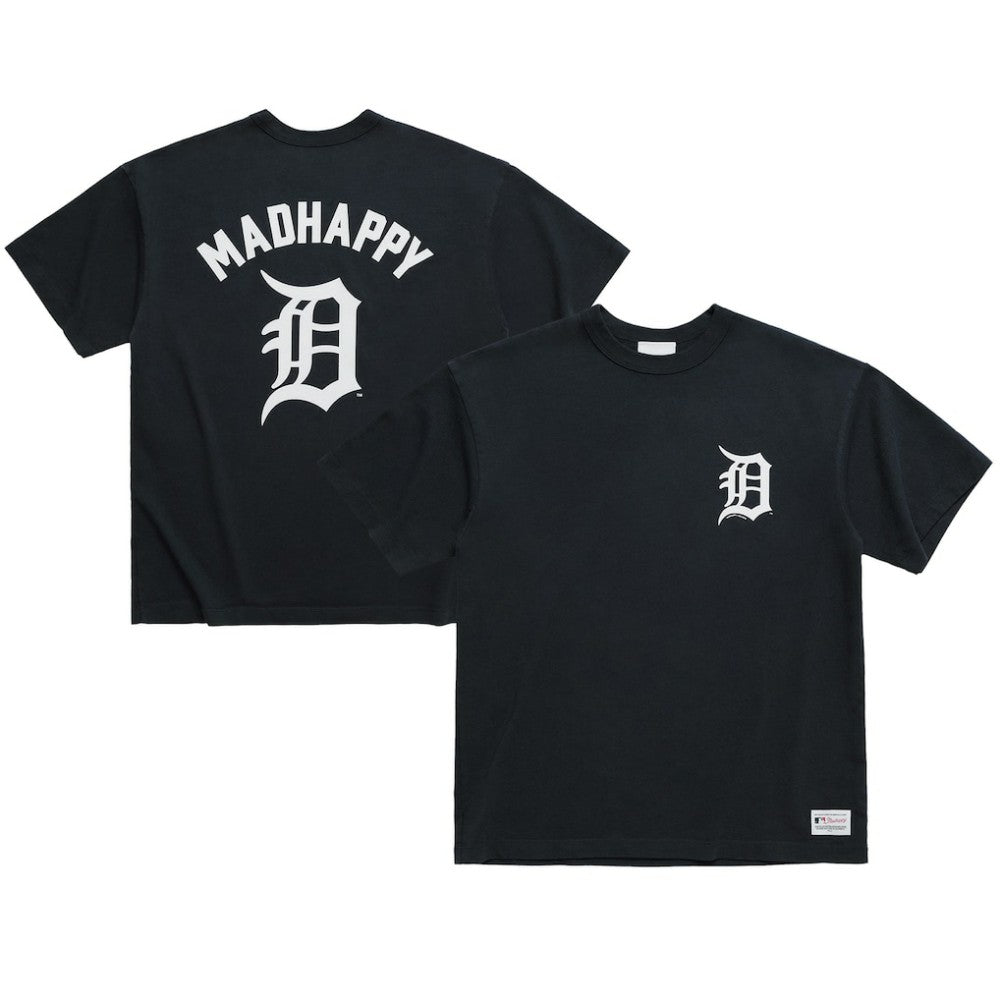 Detroit Tigers Madhappy x MLB Unisex Heavyweight T-Shirt - Navy T-shirts