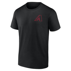 Arizona Diamondbacks Stranger Things Graphic T-Shirt - Black T-shirts