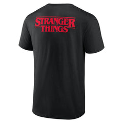 Seattle Mariners Stranger Things Logo Lockup T-Shirt - Black T-shirts