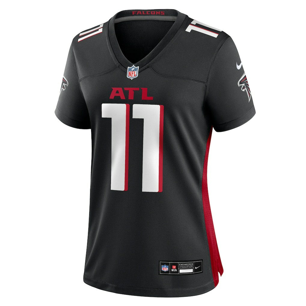 Jalon Walker Atlanta Falcons Women's Team Game Jersey Black