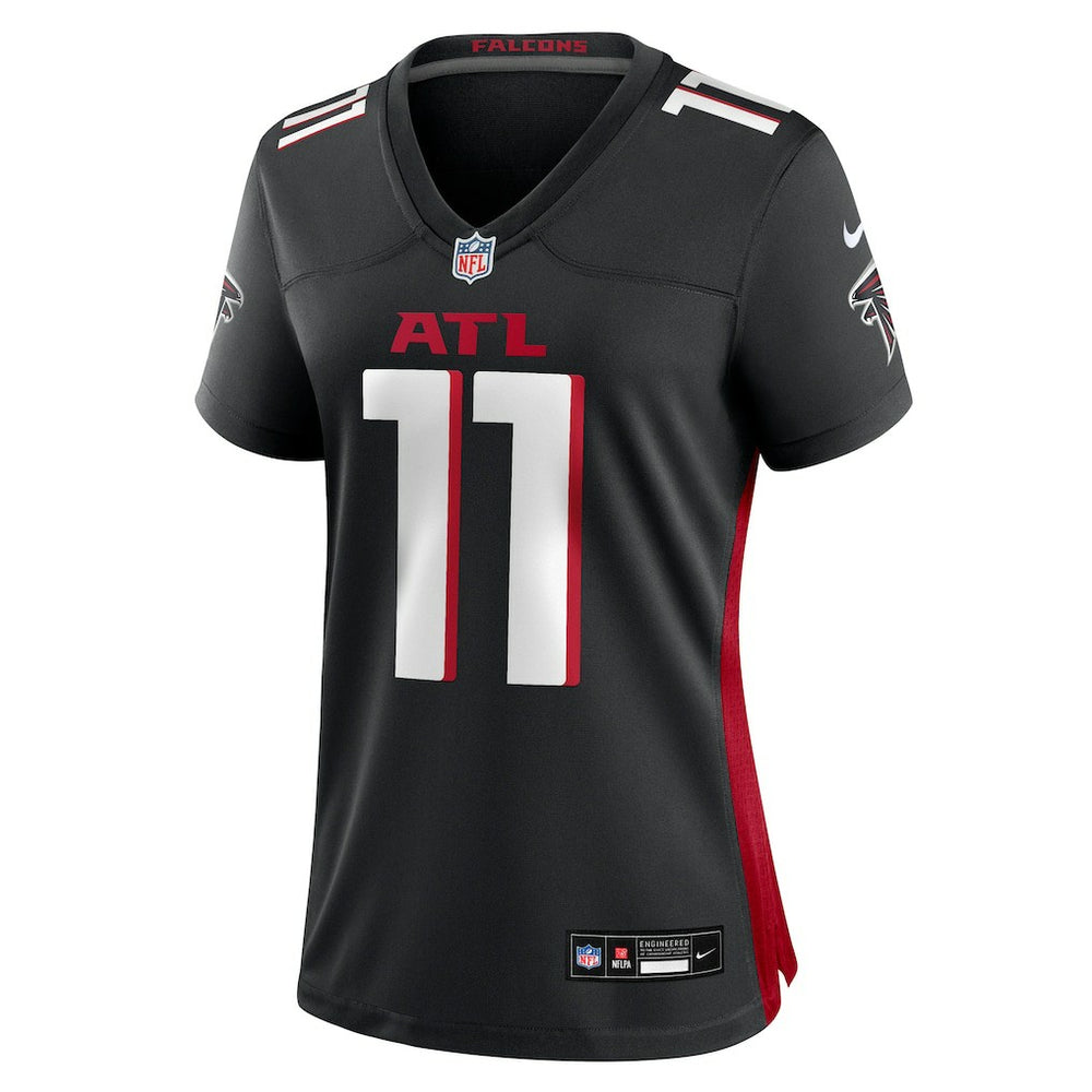 Jalon Walker Atlanta Falcons Women's Team Game Jersey Black