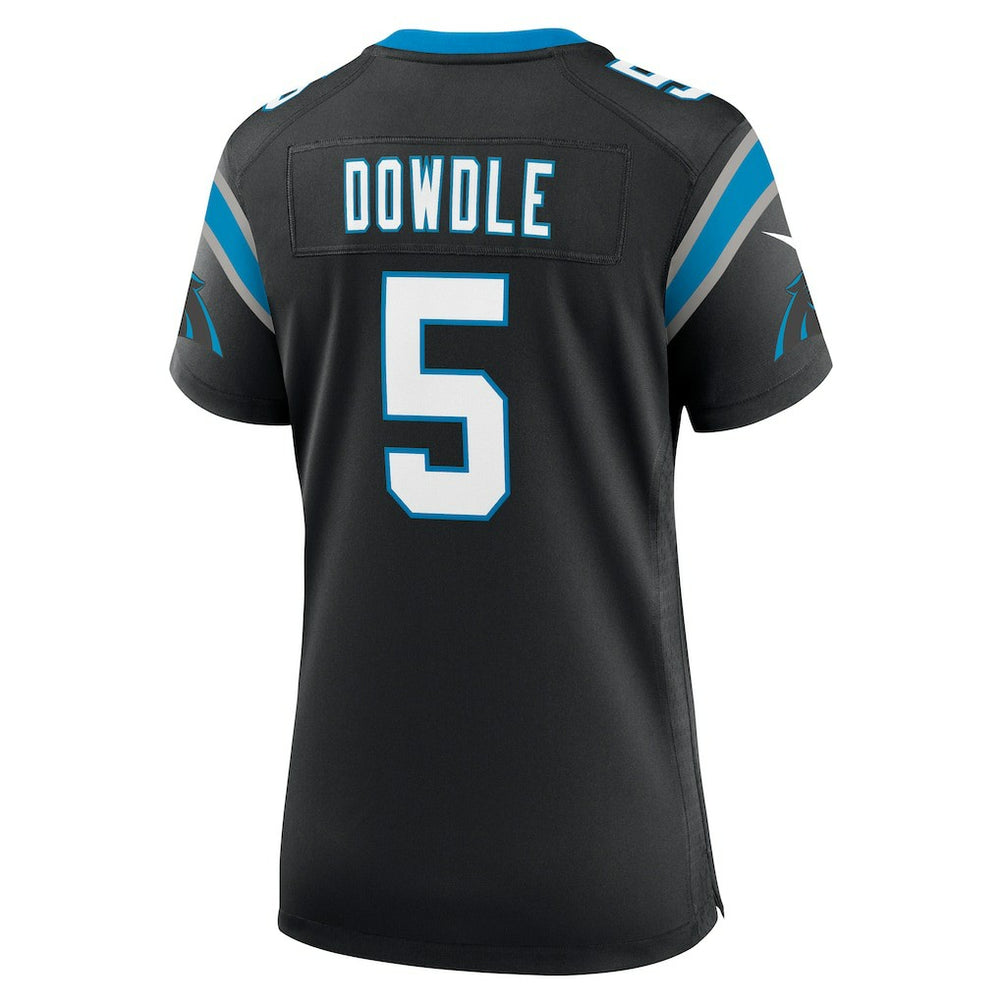 Rico Dowdle Carolina Panthers Women's Team Game Jersey Black