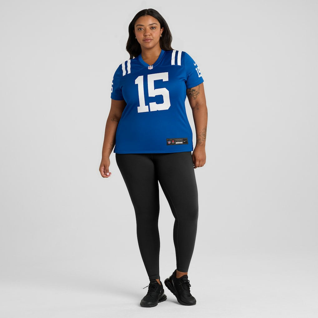 Riley Leonard Indianapolis Colts Women's Team Game Jersey Royal
