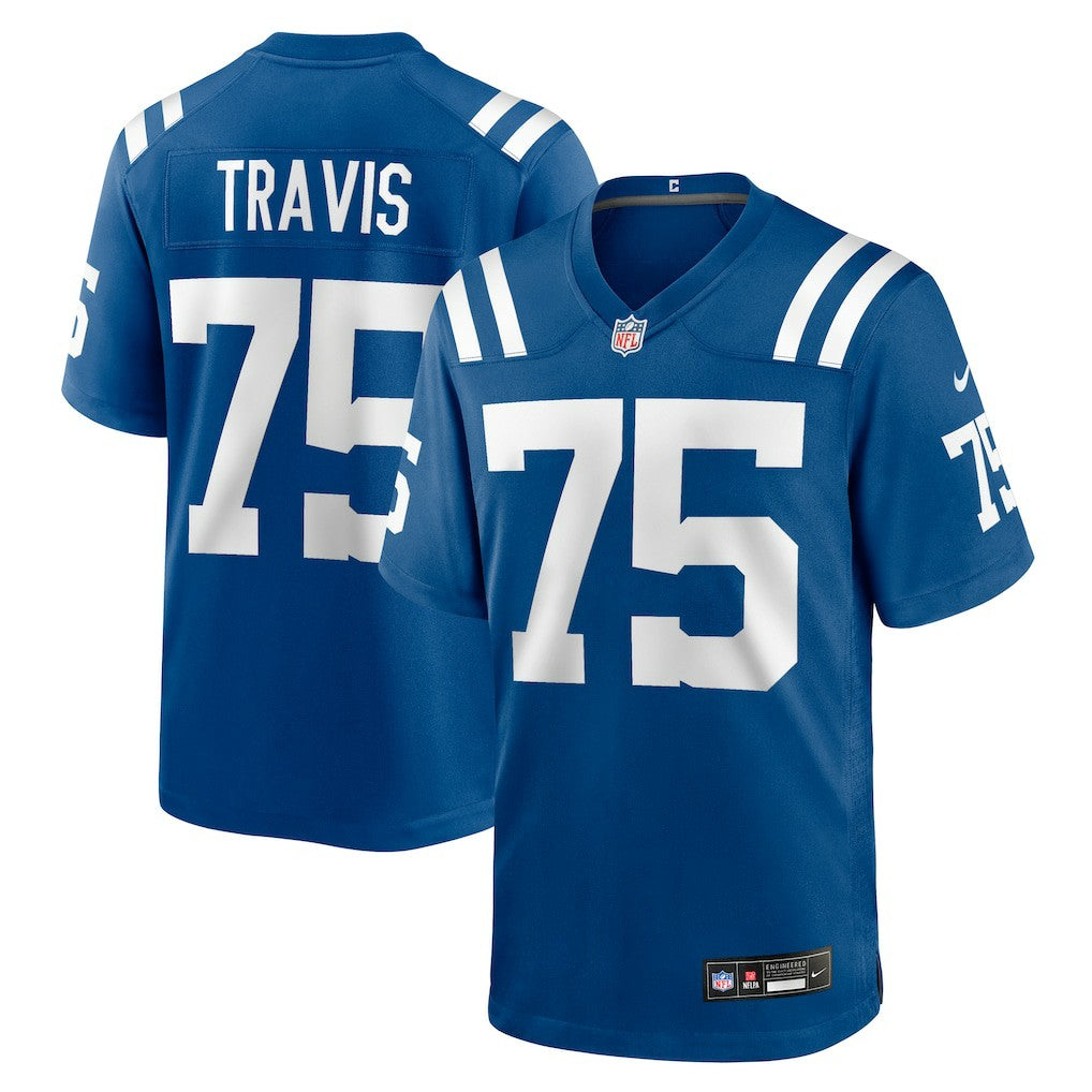 Jalen Travis Indianapolis Colts Team Game Jersey Royal