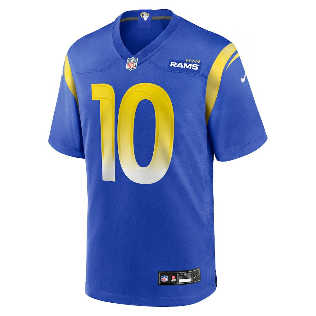 Britain Covey Los Angeles Rams Team Game Jersey Royal