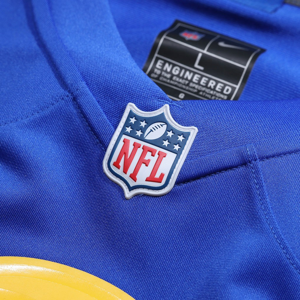 Britain Covey Los Angeles Rams Team Game Jersey Royal