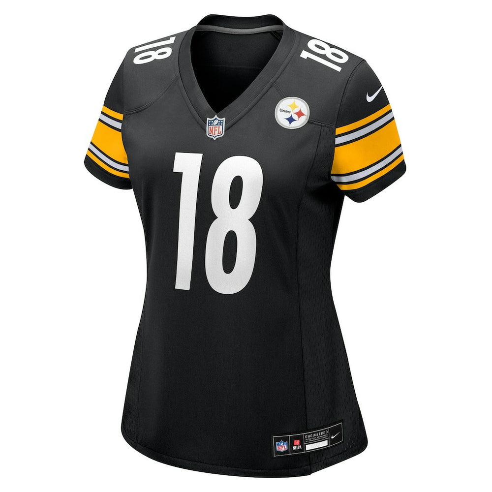 Will Howard Pittsburgh Steelers Women's Team Game Jersey Black
