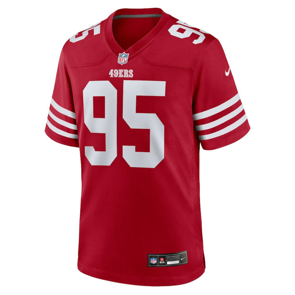Alfred Collins San Francisco 49ers Team Game Jersey Scarlet