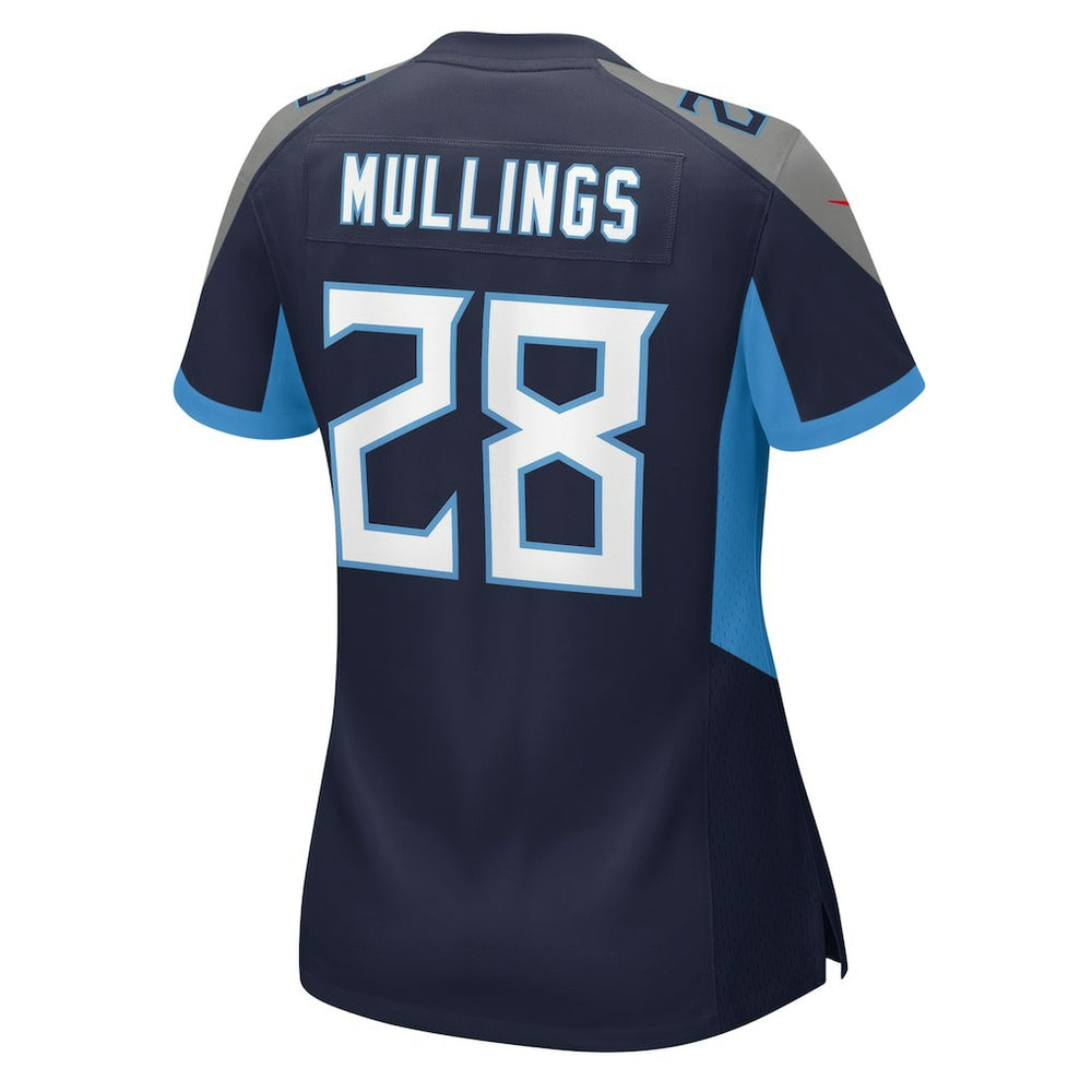 Kalel Mullings Tennessee Titans Women's Team Game Jersey Navy