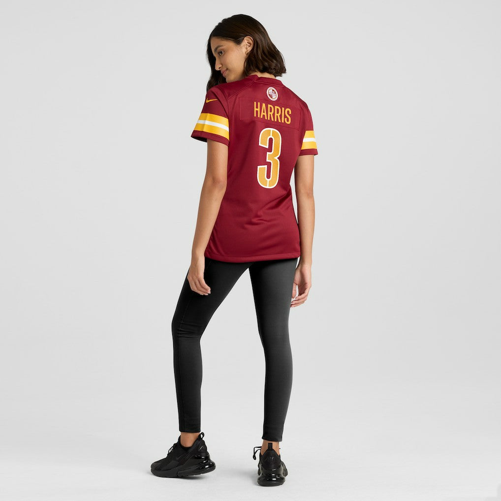 Will Harris Washington Commanders Women's Team Game Jersey Burgundy