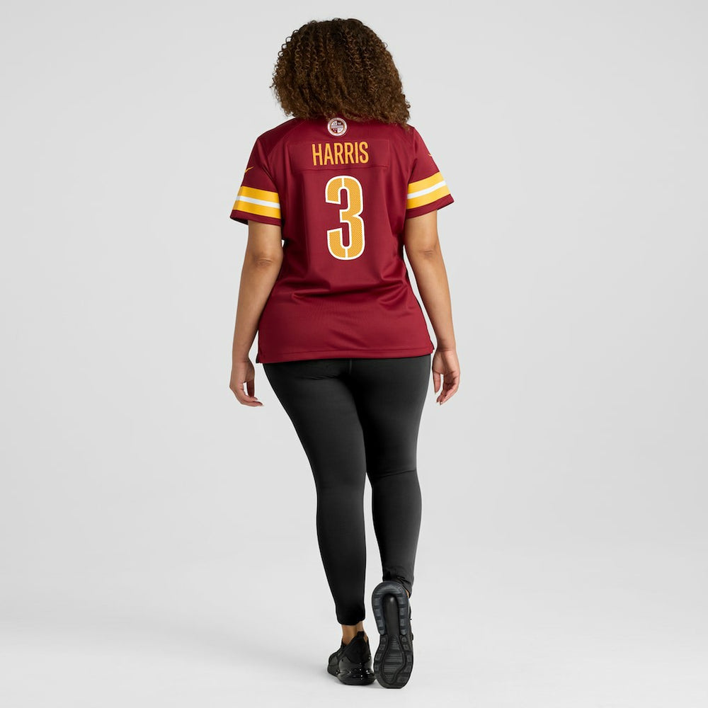 Will Harris Washington Commanders Women's Team Game Jersey Burgundy