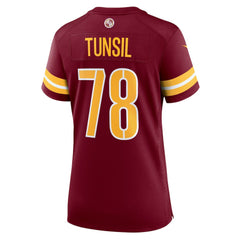 Laremy Tunsil Washington Commanders Women's Team Game Jersey Burgundy