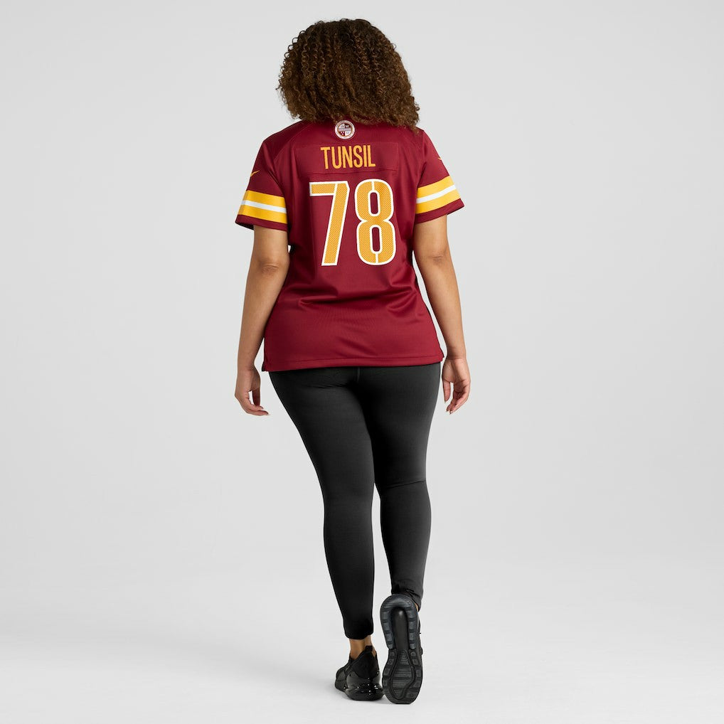 Laremy Tunsil Washington Commanders Women's Team Game Jersey Burgundy