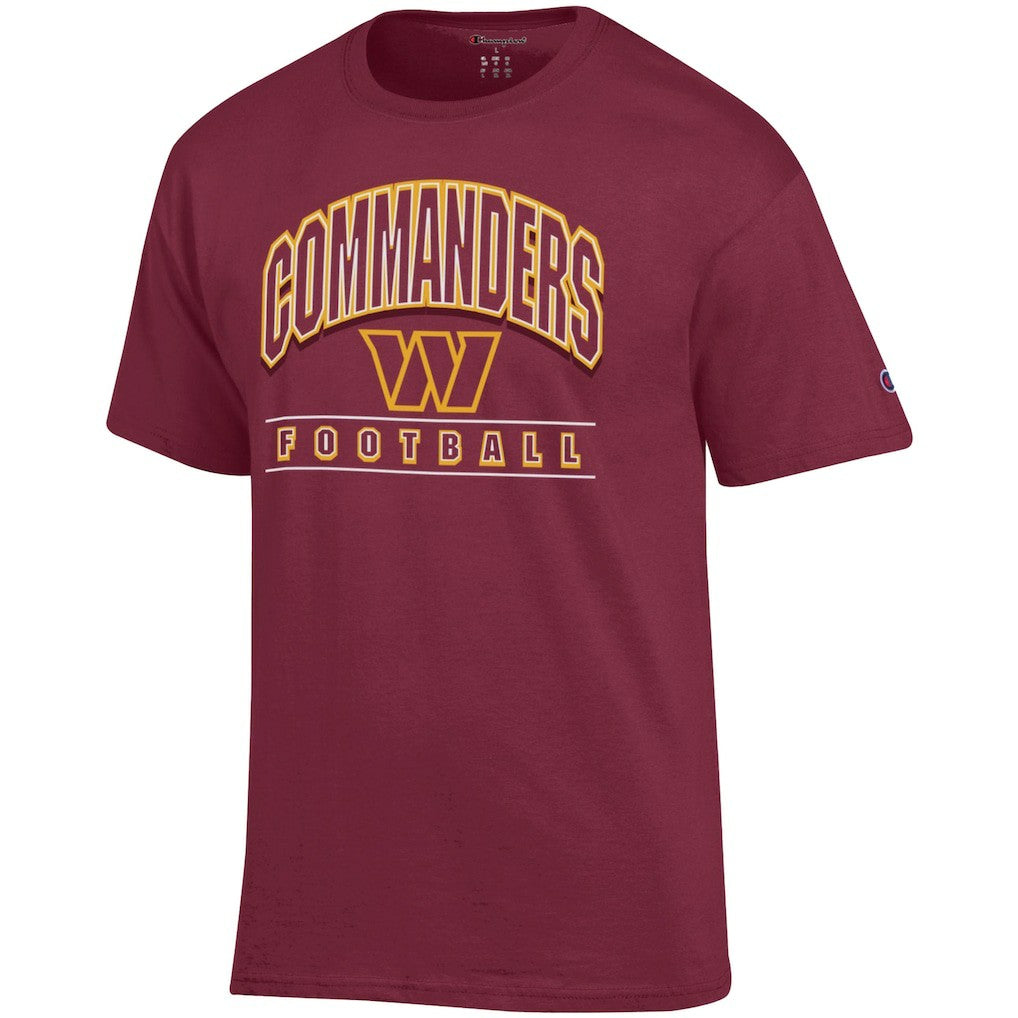 Washington Commanders Champion Football T-Shirt Burgundy