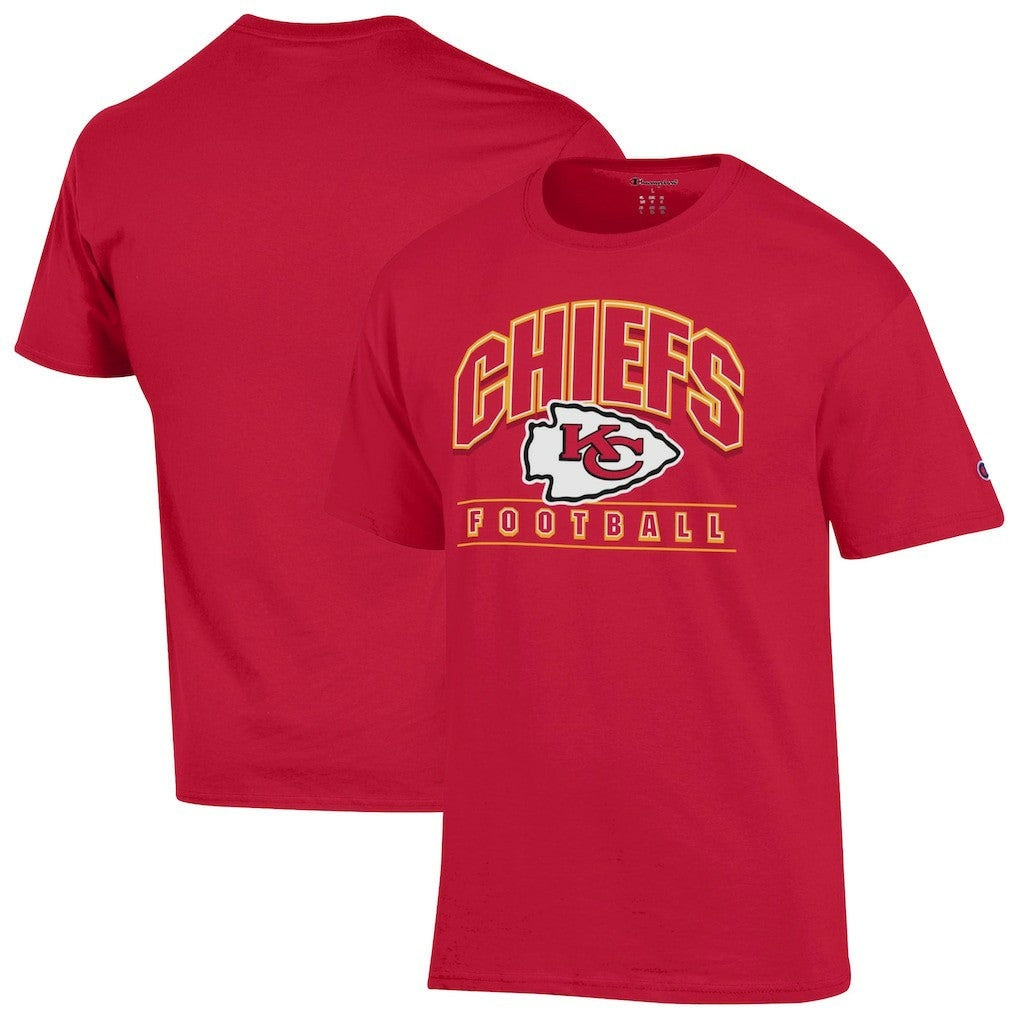 Kansas City Chiefs Champion Football T-Shirt Red