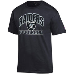 Las Vegas Raiders Champion Football T-Shirt Black