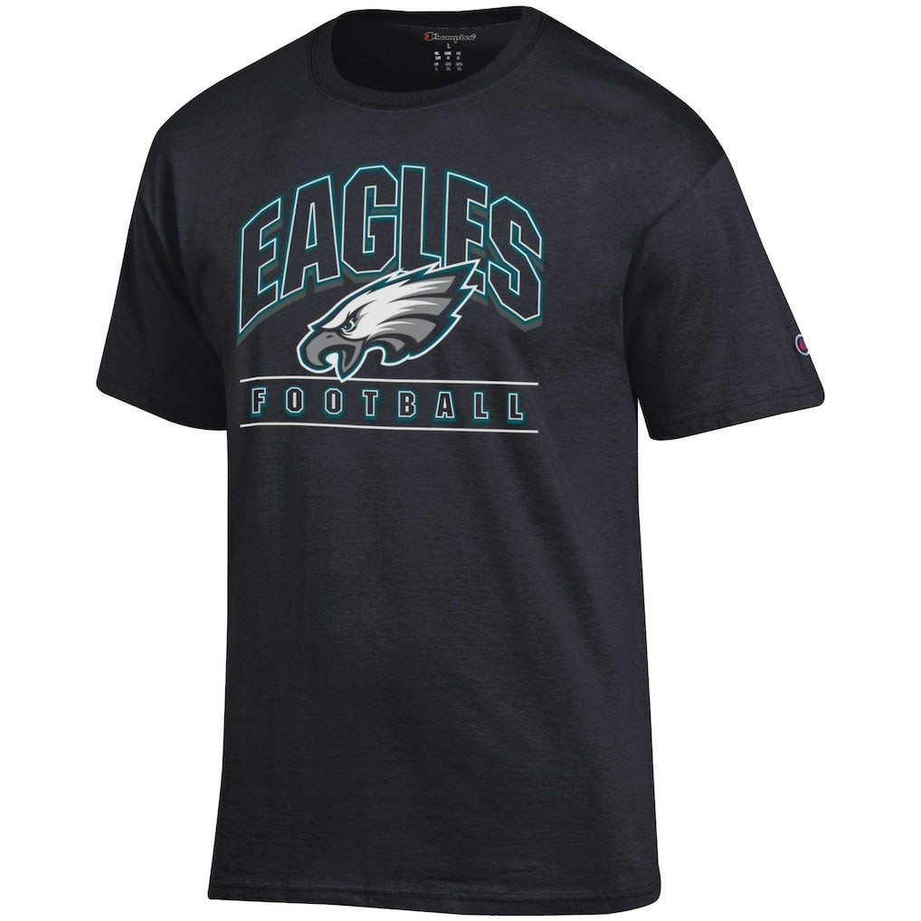 Philadelphia Eagles Champion Football T-Shirt Black