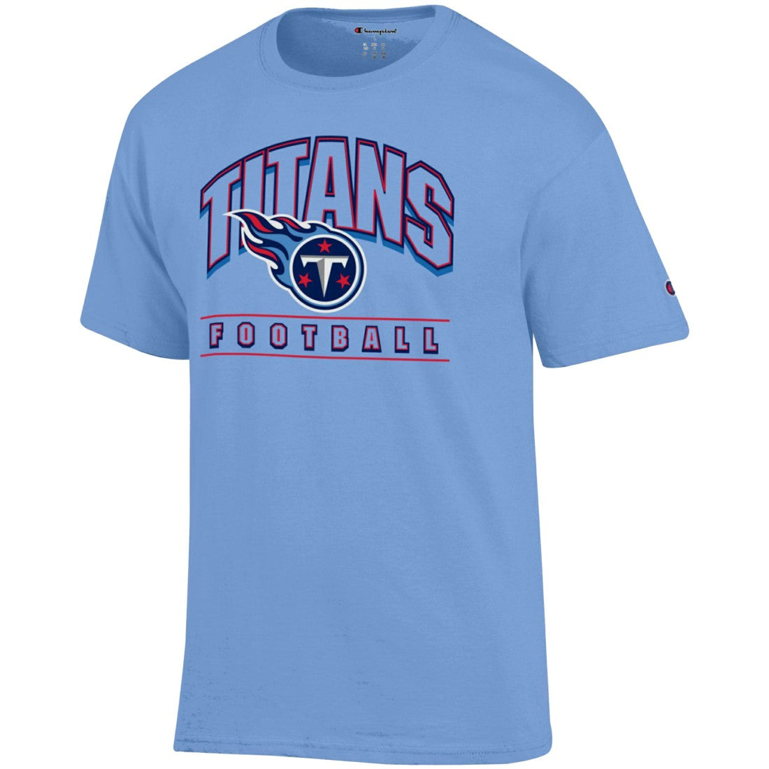 Tennessee Titans Champion Football T-Shirt Light Blue