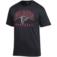 Atlanta Falcons Champion Football T-Shirt Black