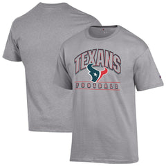 Houston Texans Champion Football T-Shirt Heather Gray