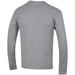 Seattle Seahawks Champion Seal Long Sleeve T-Shirt Heather Gray