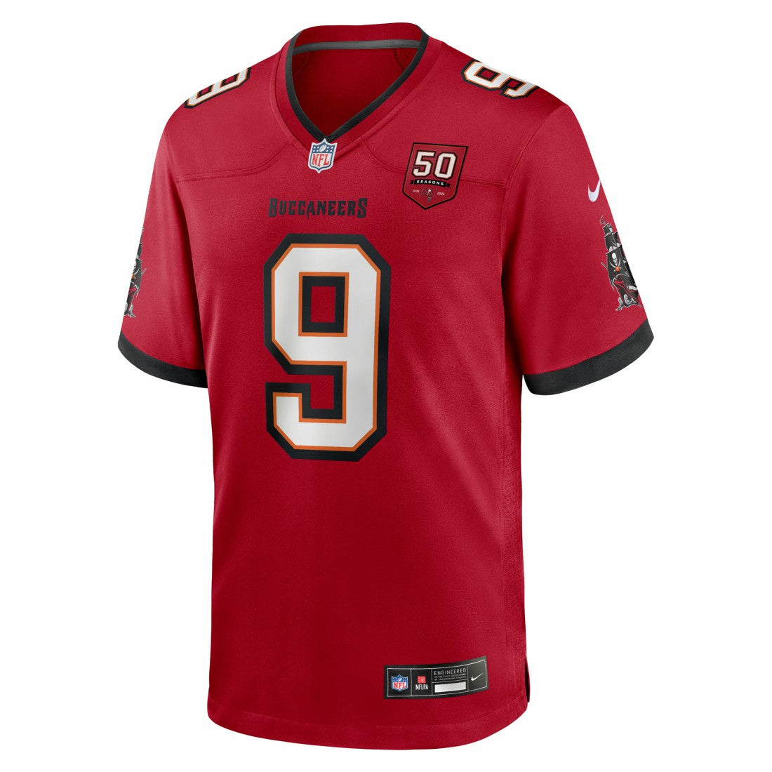 Emeka Egbuka Tampa Bay Buccaneers Team Game Jersey Red