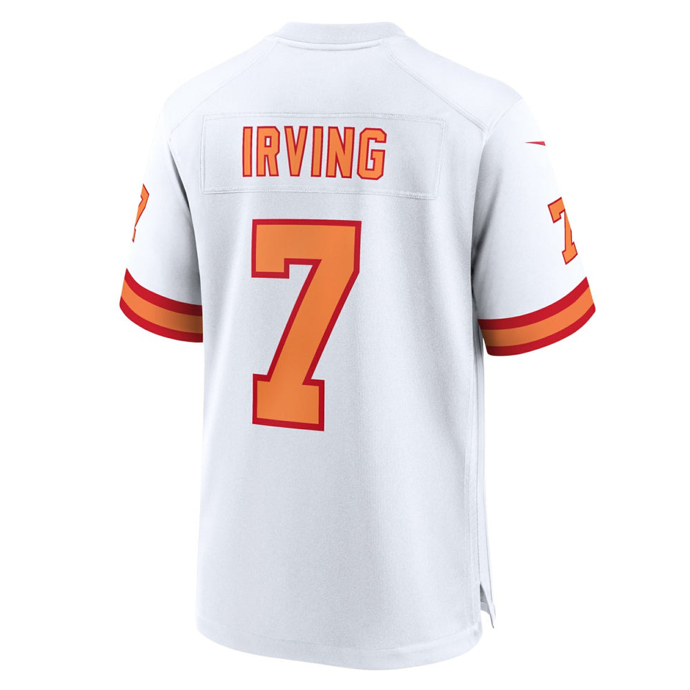 Bucky Irving '76 Tampa Bay Buccaneers 50th Season Game Jersey White