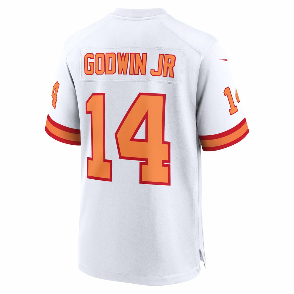 Chris Godwin Jr. '76 Tampa Bay Buccaneers 50th Season Game Jersey White