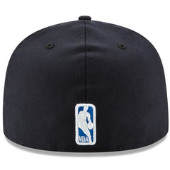 Oklahoma City Thunder 2025 NBA Finals Champions Side Patch 59FIFTY Fitted Hat Navy