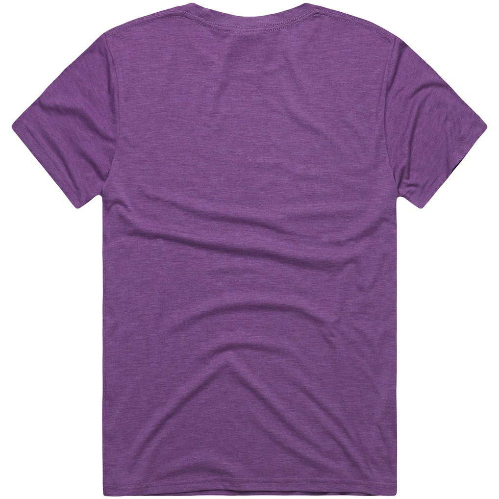 Baltimore Ravens Homage Youth Love Sign x ASL 2.0 Tri-Blend T-Shirt Purple