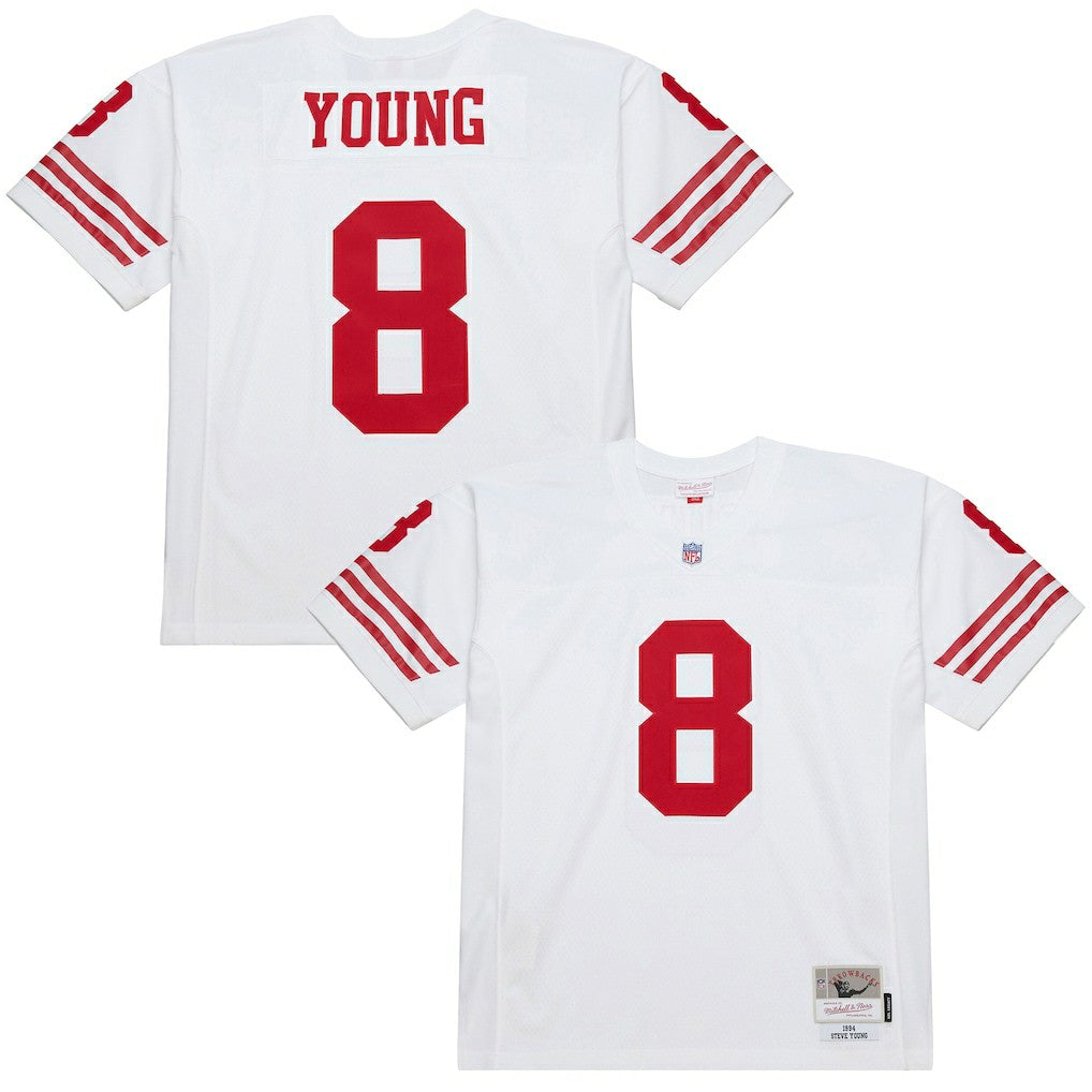Steve Young San Francisco 49ers 1994 Legacy Replica Jersey White