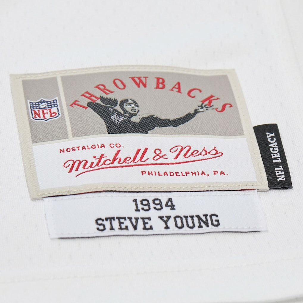 Steve Young San Francisco 49ers 1994 Legacy Replica Jersey White