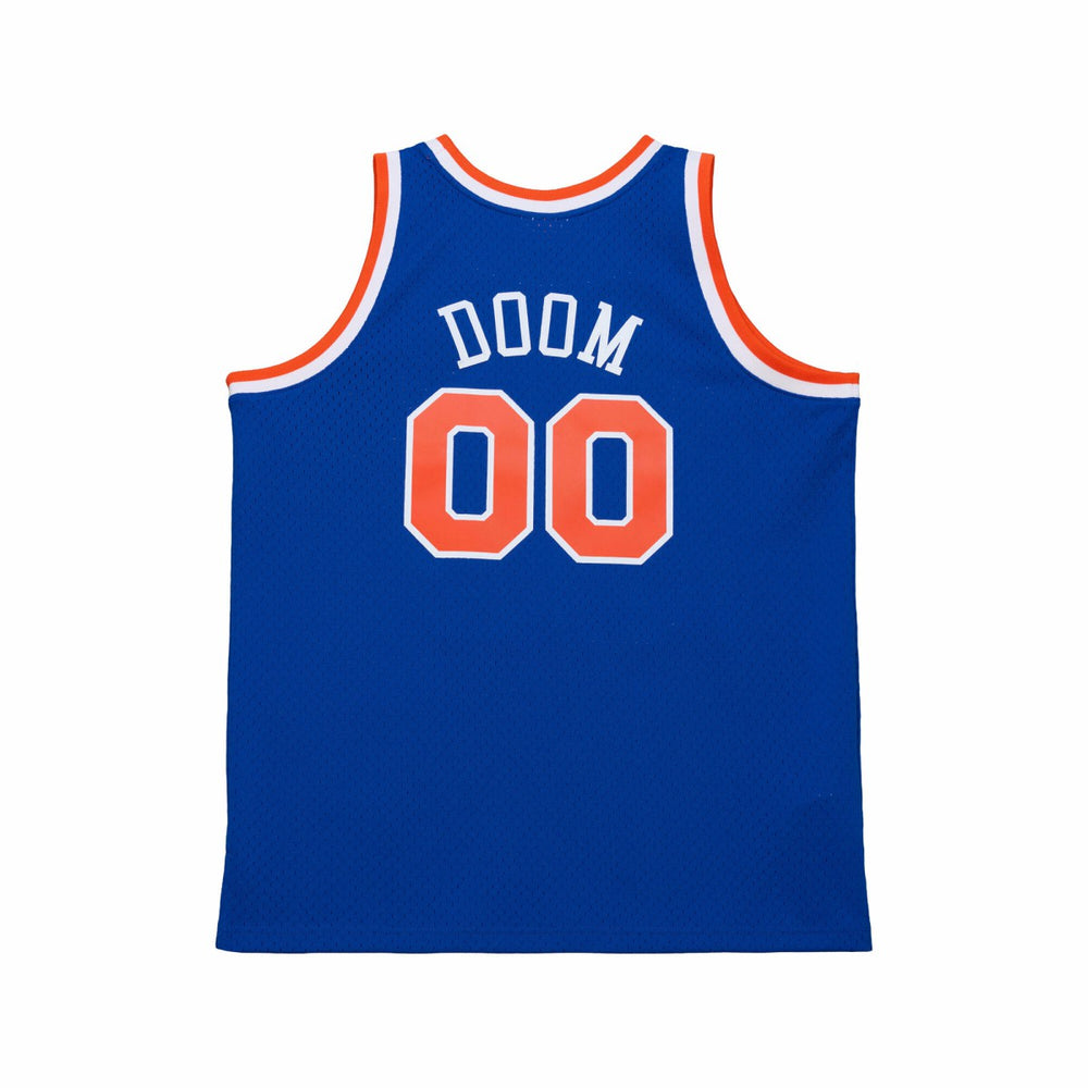 MF DOOM x NY Knicks x A New York Story Fashion Jersey Blue