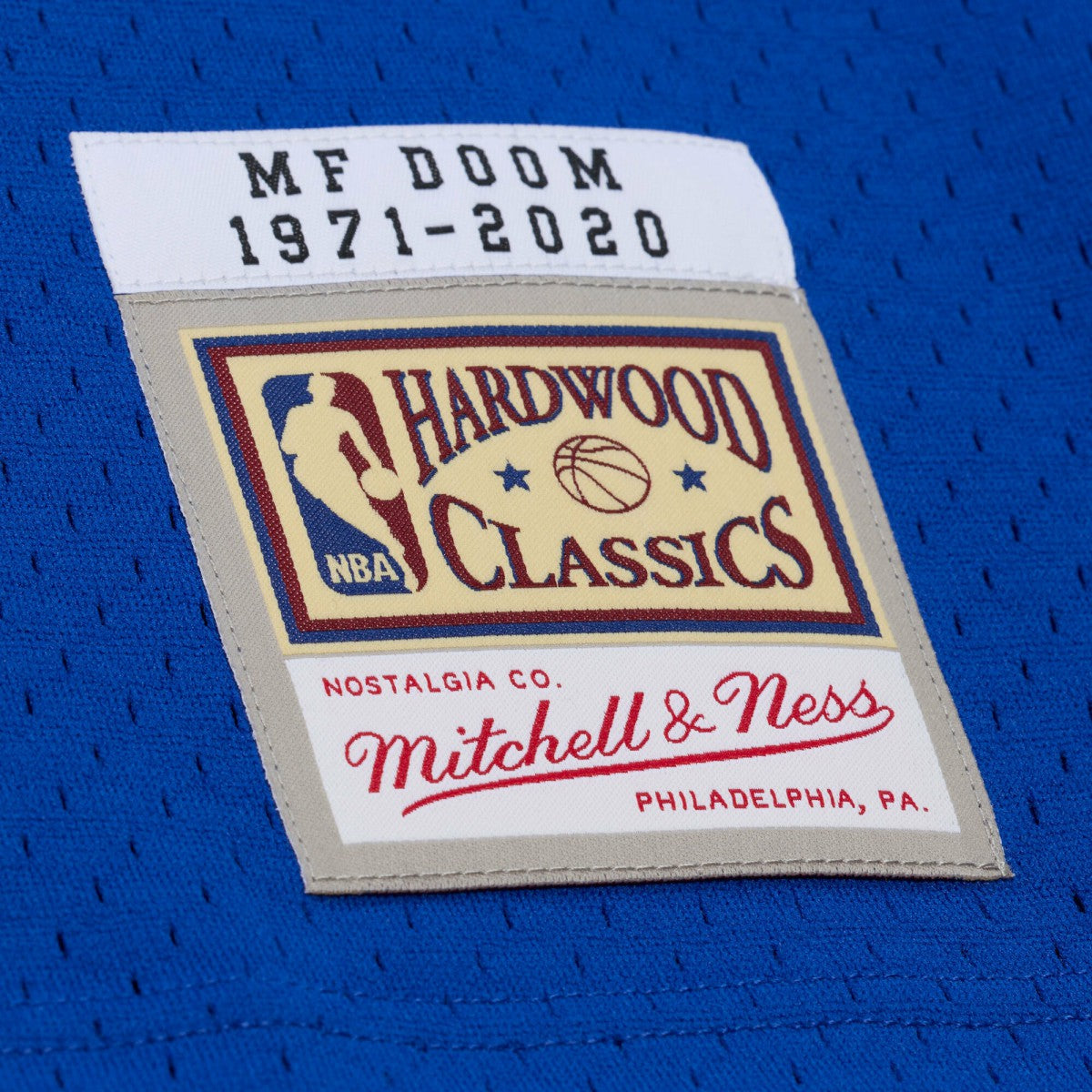 MF DOOM x NY Knicks x A New York Story Fashion Jersey Blue