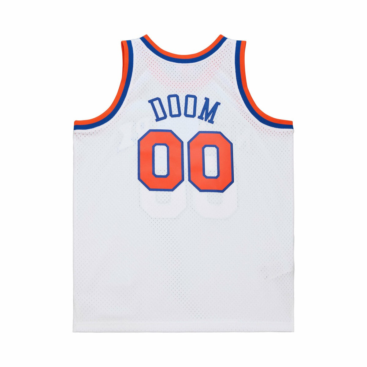 MF DOOM x NY Knicks x A New York Story Fashion Jersey White