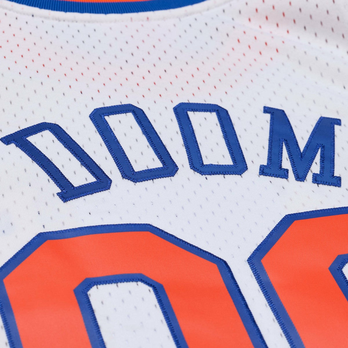 MF DOOM x NY Knicks x A New York Story Fashion Jersey White