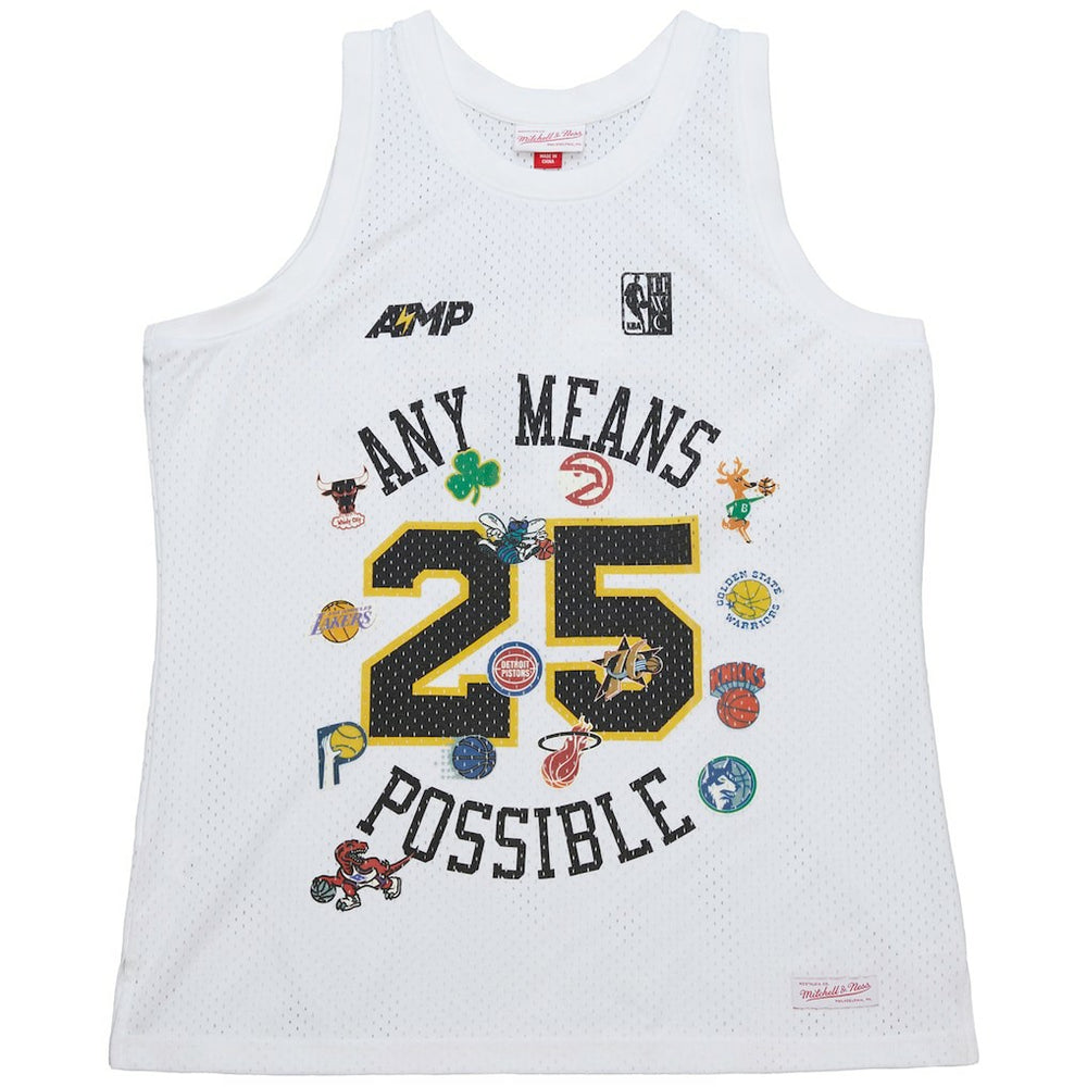 x NBA x AMP Mesh Tank Top White